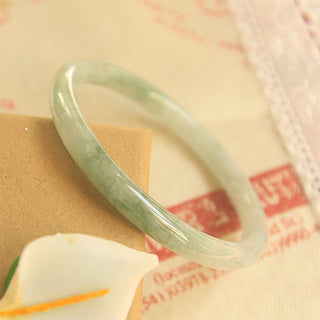 Buddha Gift Natural Jade Peace Healing Bangle Bracelet