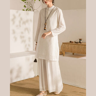 Buddha Gift 2Pcs Long Sleeve Yoga Clothing Meditation Clothing Top Pants Women's Set