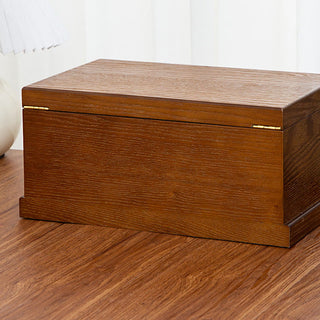 Buddha Gift Retro Wooden Jewelry Box Three-Layer Jewelry Storage Box