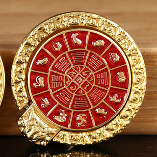 Buddha Gift Tibetan Om Mani Padme Hum Peace Phone Ring Bracket Universal Phone Holder Decorations