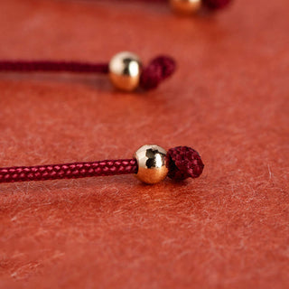 Buddha Gift Garnet Cinnabar PiXiu Blessing Calm String Bracelet