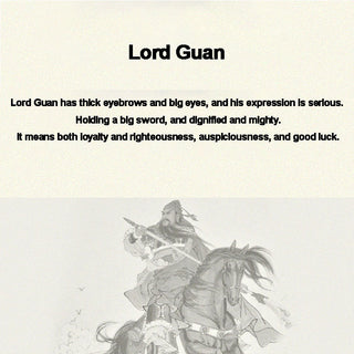 Buddha Gift Natural Jade Guan Gong Amulet Wealth Necklace Pendant