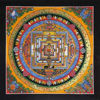 Buddha Gift Tibetan Thangka Painting Blessing Handmade Decoration
