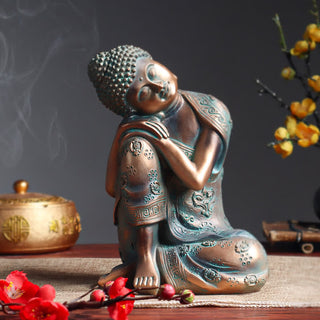 Buddha Gift Tibetan Meditating Buddha Serenity Resin Statue Decoration