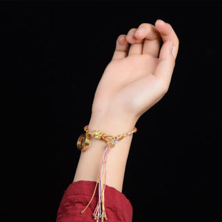 Buddha Gift Tibetan Handmade Luck Colorful String Single Double Wrap Braided Bracelet