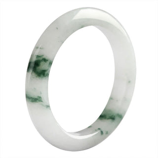 Buddha Gift Natural Green Jade Luck Abundance Ring