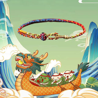 Buddha Gift Handcrafted Luck Colorful Rope Child Adult Bracelet