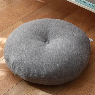 Buddha Gift Lotus Simple Pattern Linen Meditation Seat Cushion Home Living Room Decoration
