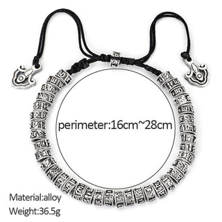 Buddha Gift Handmade Tibetan Mantra Purity Bracelet