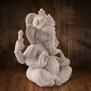 Buddha Gift Ganesh Ganpati Elephant Statue Wealth Blessing Home Decoration
