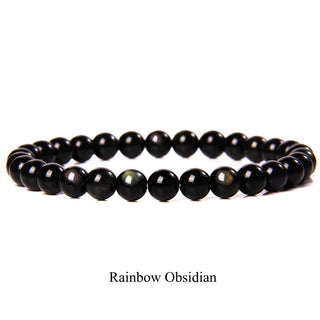 Buddha Gift Natural Stone Quartz Healing Beads Bracelet