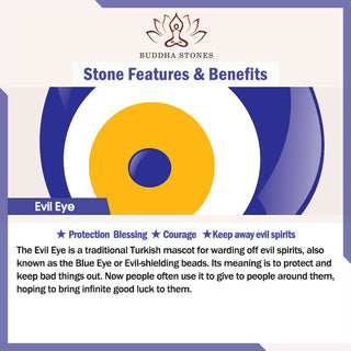 Buddha Gift Evil Eye Protection Healing Bracelet