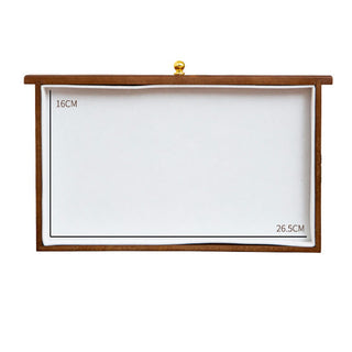 Buddha Gift Retro Wooden Jewelry Box Three-Layer Jewelry Storage Box