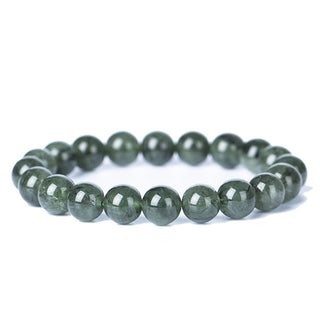 Buddha Gift Natural Green Crystal Blessing Wealth Bracelet