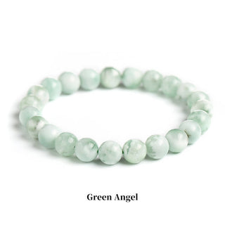 Buddha Gift Natural Stone Quartz Healing Beads Bracelet