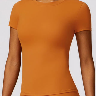 Buddha Gift Women Short Sleeve T-Shirt Top High Waist Leggings Pants For Sports Yoga