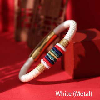 Buddha Gift Tibetan Handmade Colorful King Kong Knot Five Elements Luck Braid String Bracelet