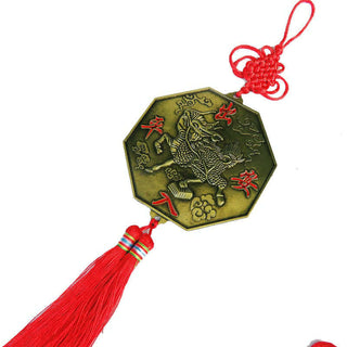 Buddha Gift Feng Shui Bagua Map Chinese Knotting Harmony Energy Map Mirror