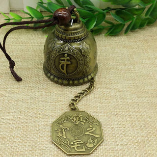 Buddha Gift Feng Shui Buddha Koi Fish Dragon Elephant Wind Chime Bell Luck Wall Hanging Decoration