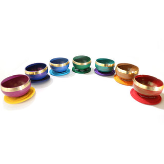 Buddha Gift Tibetan Sound Bowl Handcrafted for Chakra Healing and Mindfulness Meditation Singing Bowl Set