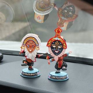 Buddha Gift Tibetan Opera Face Mask Puppet Home Office Car Decoration Ornament