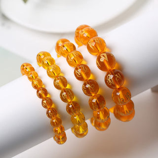 Buddha Gift Tibet White Crystal Black Onyx Om Mani Padme Hum Meditation Bracelet