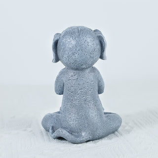 Buddha Gift Meditating Zen Dog Cat Frog Decoration