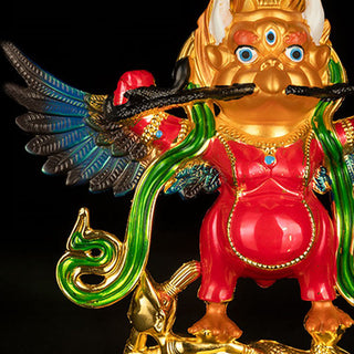 Buddha Gift Tibet Garuda Bird Alloy Keep Evil Spirits Away Home Decoration