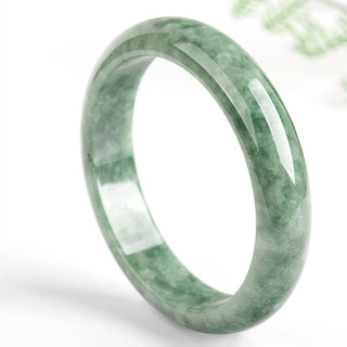 Buddha Gift Natural Jade Luck Wealth Bangle Bracelet