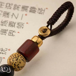Buddha Gift PiXiu Wealth Copper Key Chain