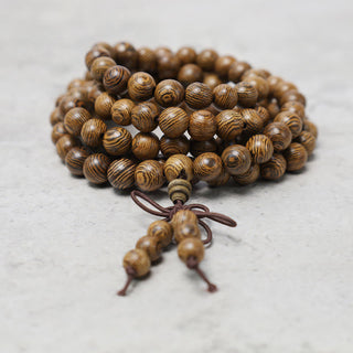 Buddha Gift 108 Mala Beads Bracelet Prayer Meditation Sandalwood Elastic