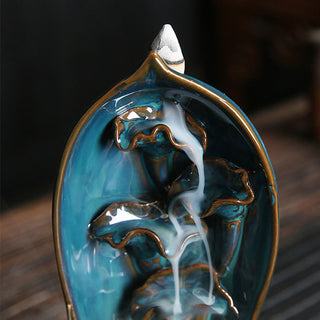 Buddha Gift Waterfall Incense Burner Backflow Incense Holder