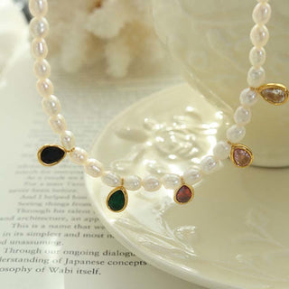 Buddha Gift Pearl Crystal Stone Purity Necklace Pendant