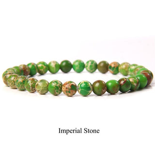 Buddha Gift Natural Stone Quartz Healing Beads Bracelet