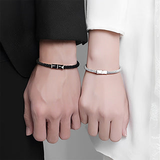 Buddha Gift Bamboo Pattern Healing Couple Rope Bracelet