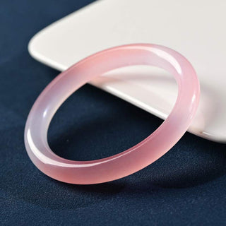 Buddha Gift Pink Crystal Love Warmth Bracelet Bangle