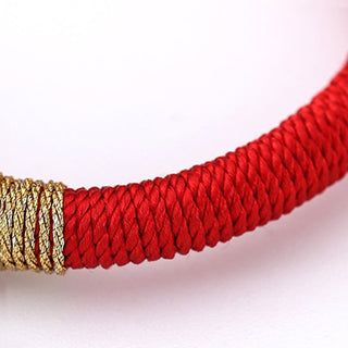 Buddha Gift Tibetan Handmade Colorful King Kong Knot Five Elements Luck Braid String Bracelet
