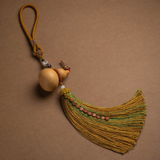 Buddha Gift Feng Shui Coins Gourd Chinese Knot Lucky Coins Five Emperor Money Wealth Tassels Decoration