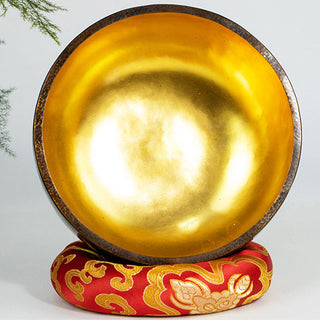 Buddha Gift Tibetan Meditation Sound Bowl Handcrafted Healing Yoga Mindfulness Singing Bowl Set