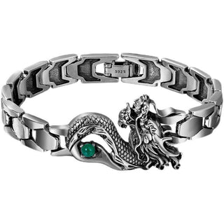 Buddha Gift Vintage Dragon Pattern Engraved Success Bracelet