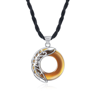 Buddha Gift Love Wings Copper Luck Healing Necklace Pendant