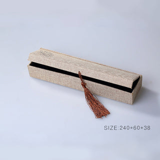 Buddha Gift Lotus Pattern Jewelry Storage Box Gift Box Tassels