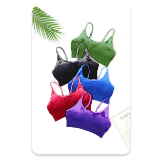 Buddha Gift 2Pcs Simple Tie Dye Print Crop Tank Top High Waist Pants Sports Gym Outfits Women's Yoga Sets