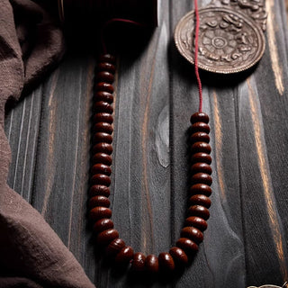 Buddha Gift Natural Tibet 108 Mala Beads Purple Bodhi Seed Hetian Cyan Jade Copper Dorje Peace Bracelet