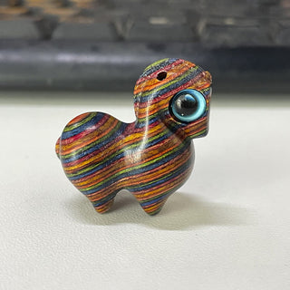 Buddha Gift Small Leaf Red Sandalwood Green Sandalwood Lucky Mini Horse Protection Decoration