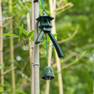 Buddha Gift Auspicious Wall Hanging Chime Bell Luck Handmade Home Decoration