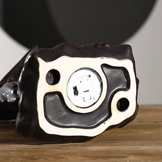 Buddha Gift Nordic Dragon Ceramic Backflow Smoke Fountain Meditation Healing Incense Burner Led Ball Decoration