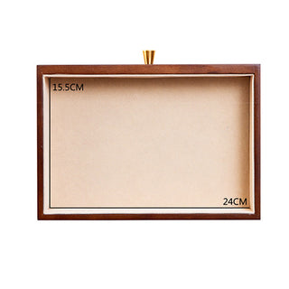 Buddha Gift Retro Solid Wood Jewelry Box Jewelry Storage Box With Drawer