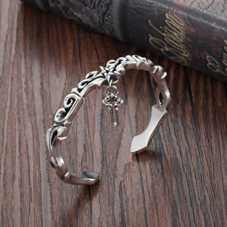 Buddha Gift Viking Style Twisted Braided Pattern Copper Balance Bracelet