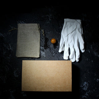 Buddha Gift 108 Mala Beads Tibet Sheep Horn Amber Luck Bracelet